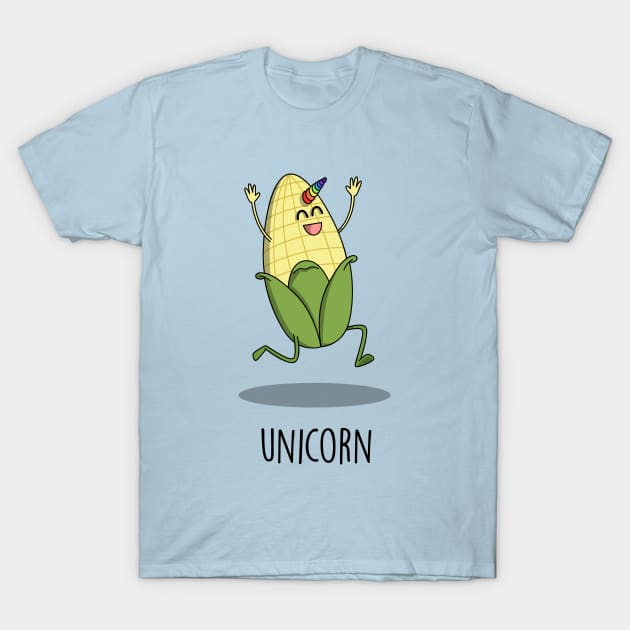 Unicorn T-Shirt by Mongedraws